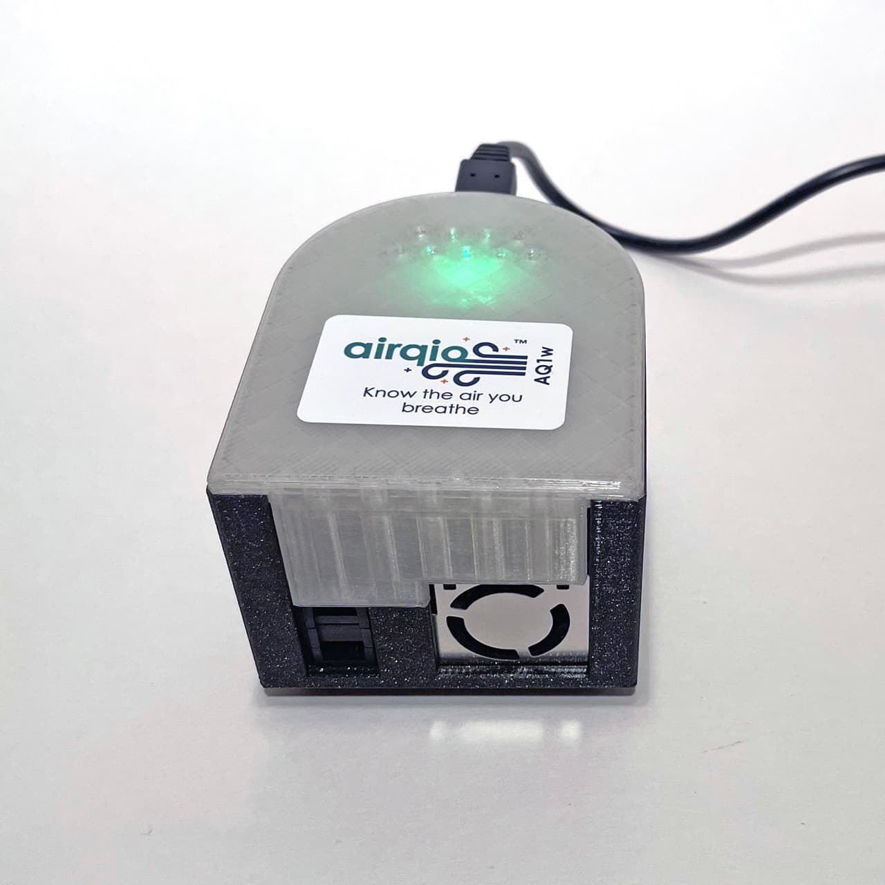 AQ1w S55 operating front view green